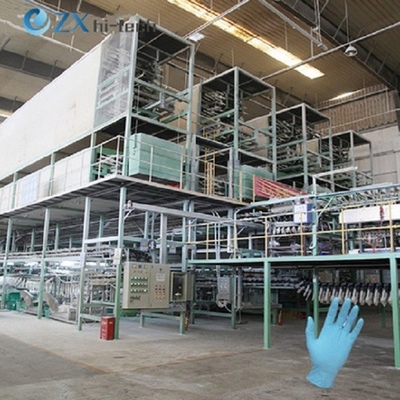 라텍스 고무 의료용 장갑 생산 라인 380V 50-200KW