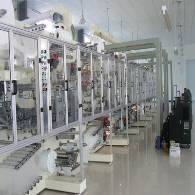 PLC 아기 기저귀 생산 라인 기저귀 장비