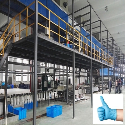 자동 라텍스 의료용 장갑 생산 라인 100KW 380V