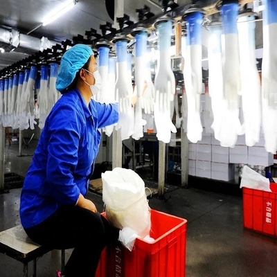 60kW 버릴 수 있는 긴 라텍스 장갑 생산 라인 200 미터