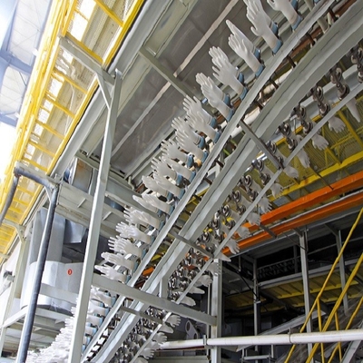 CE 외과적 라텍스 장갑 생산 라인 20KW 380V
